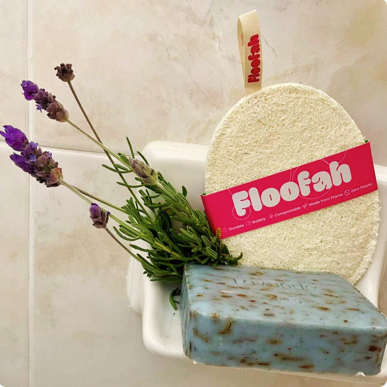 Floofah for the Shower + Bath