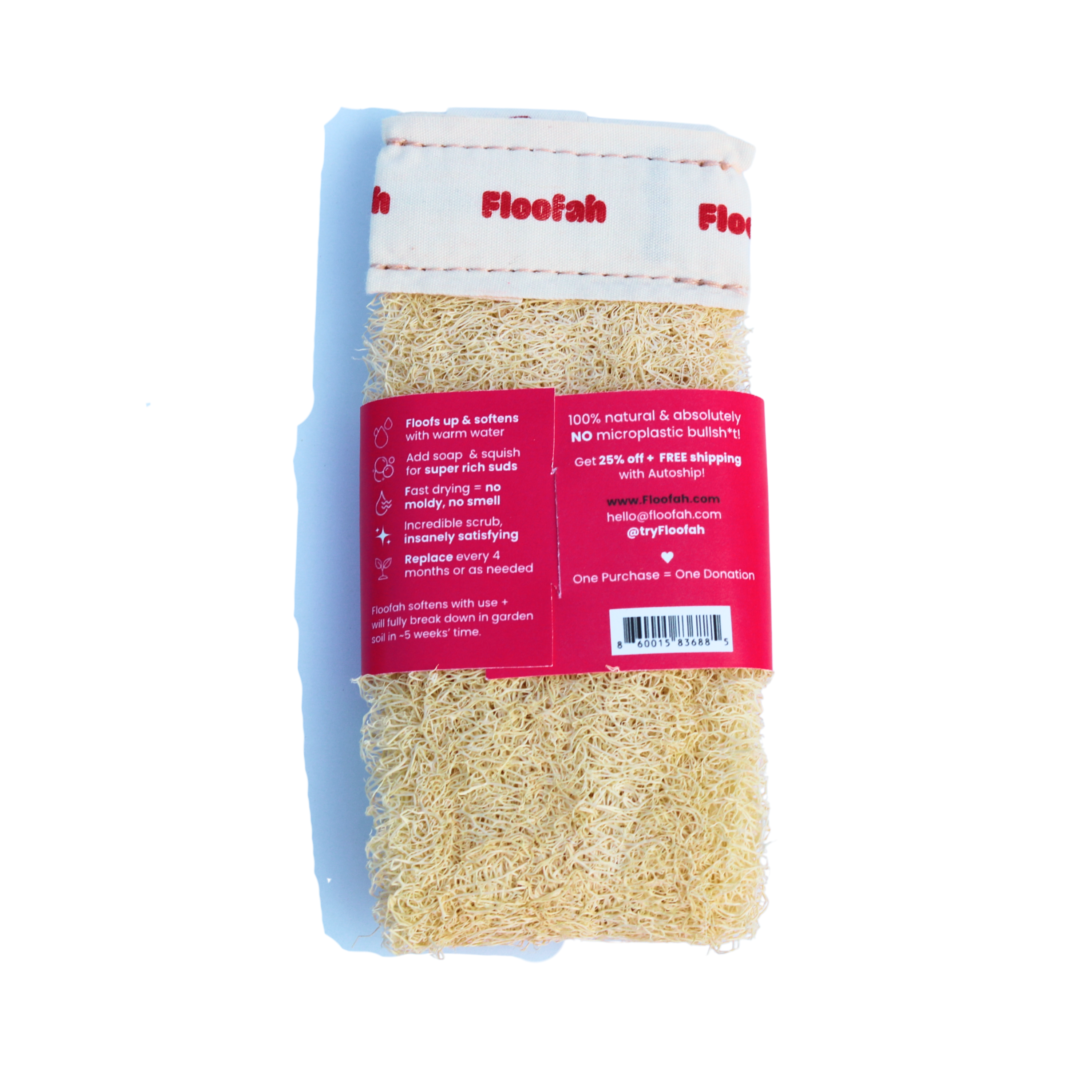2-in-1 Exfoliating Back Scrubber